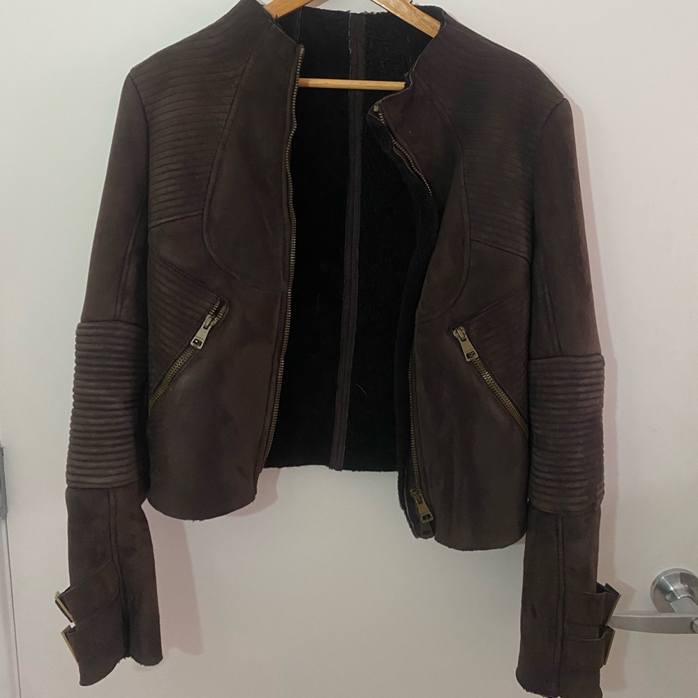 Gucci Bomber buffalo lined Jacket